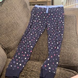 Aqua pajama bottoms